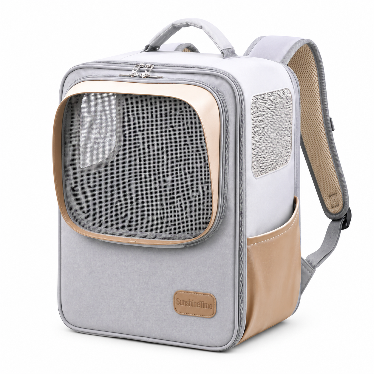 Breathable Dual-Shoulder Pet Carrier Backpack