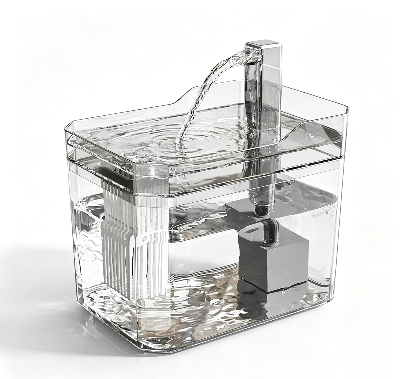 Diamond-shaped water dispenser