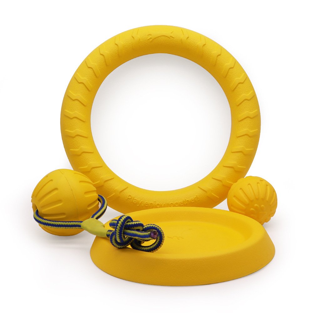 Bite-Resistant EVA Dog Toy Set