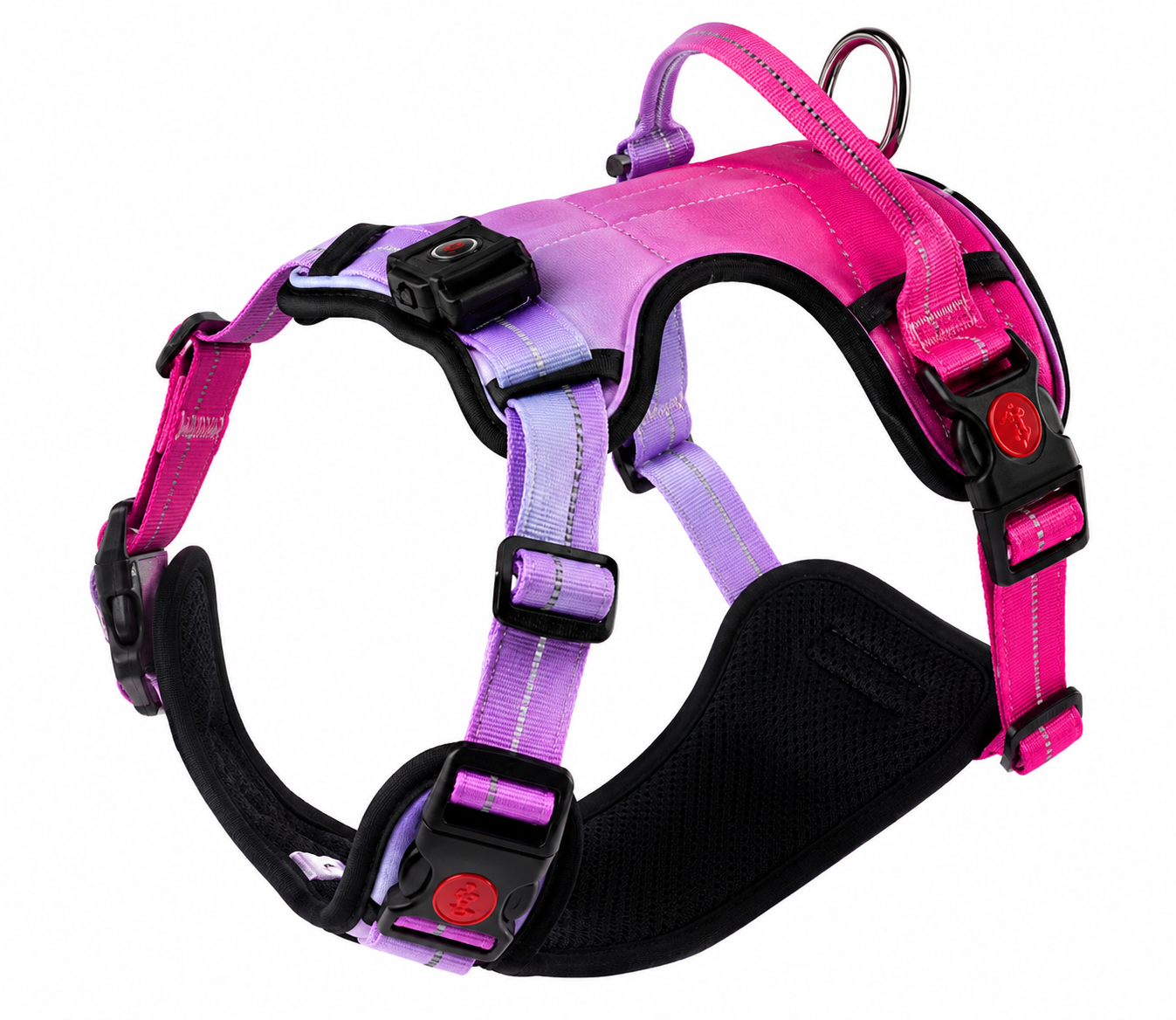 LED Light-Up Reflective Dog Harness