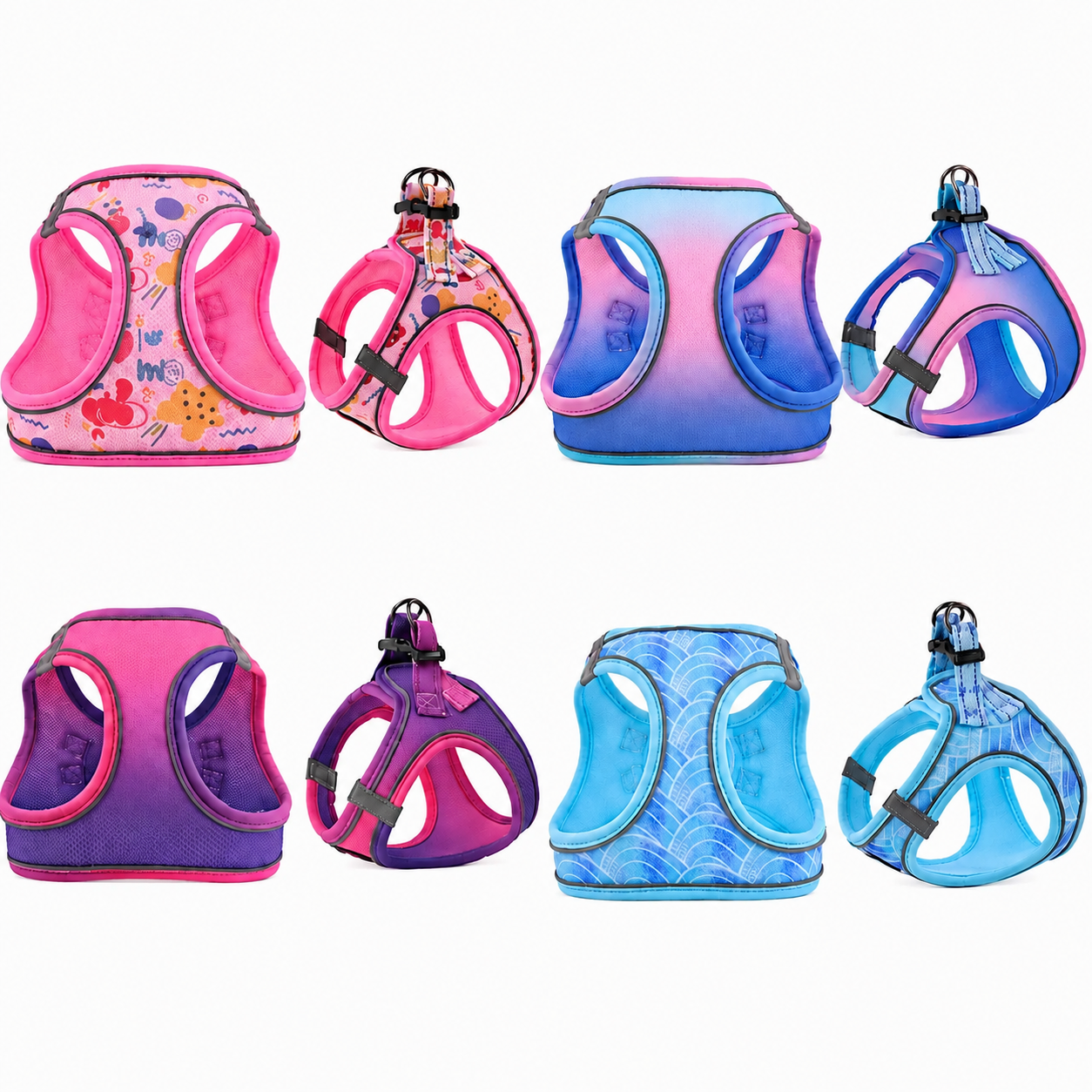 Breathable Reflective Mesh Cat Harness