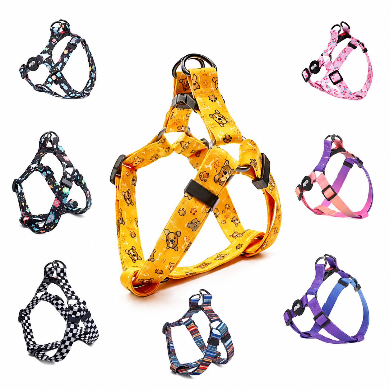 Adjustable Y-Shaped Dog Harness