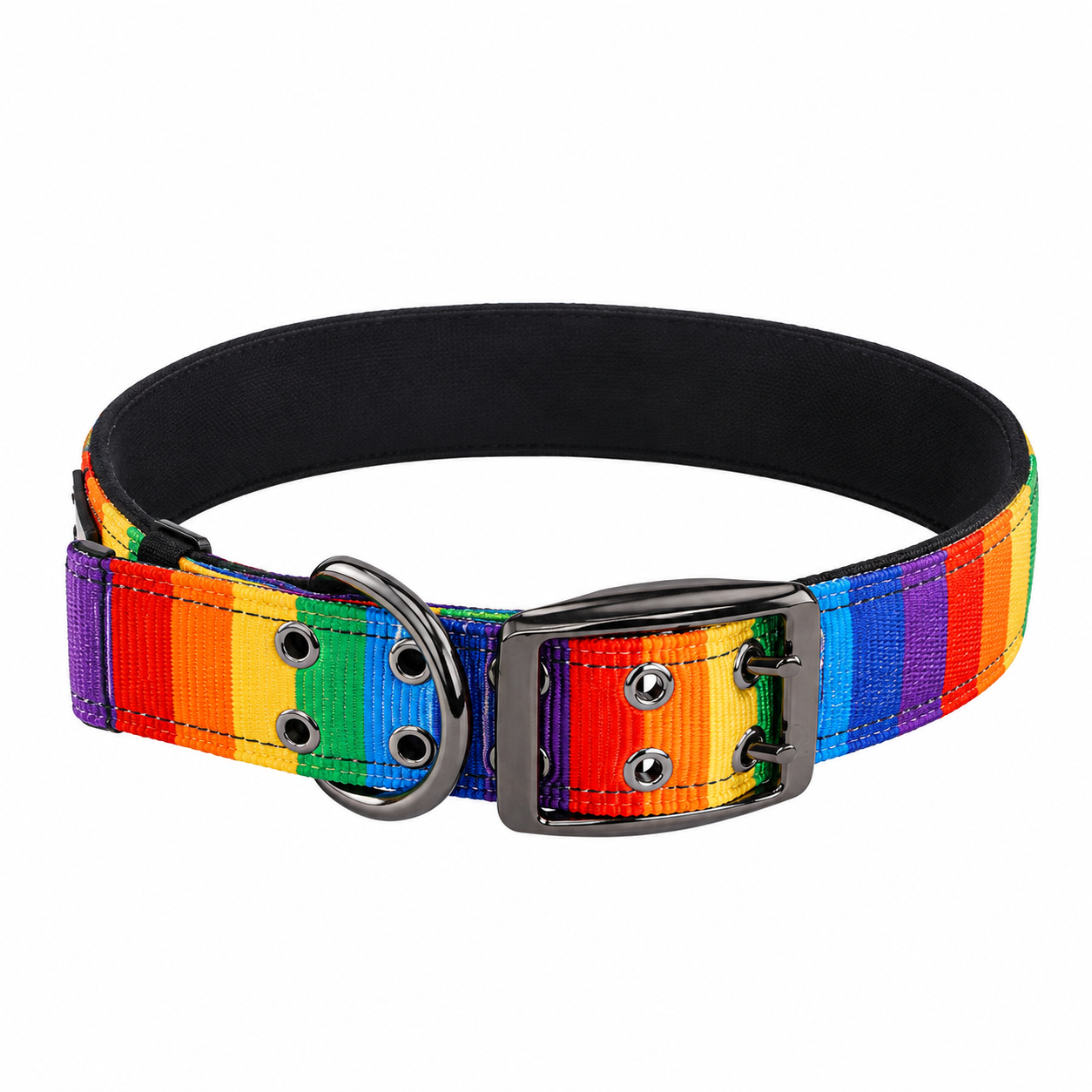 3.8cm Heavy-Duty Tactical Dog Collar
